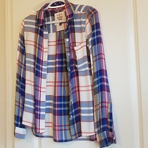 Cute Flannel top